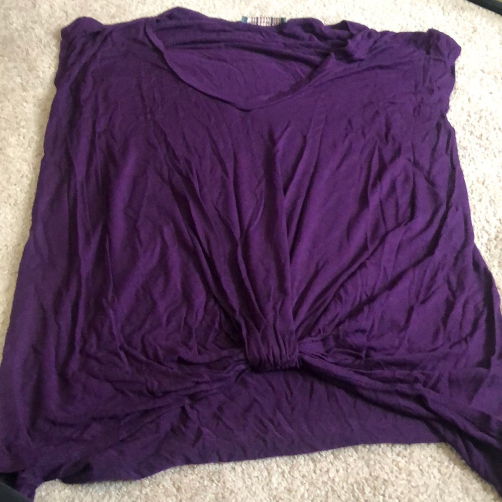 Purple shirt